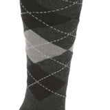 Lange strømper tern grå/mørk grå/sort