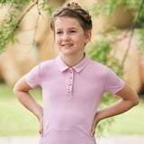 Polo T-shirt S/S23 (Børn) - Pearl Rose