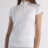 Everly plussize Polo - Hvid