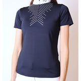 Bling junior competition shirt - Navy