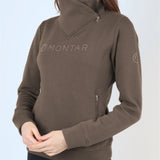 Naja Sweatshirt Mud m. rosegold