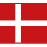 Dansk flag til underlag