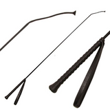 Dressurpisk m. Gummihåndtag - 90 cm