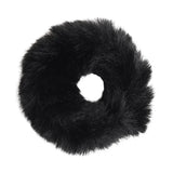 Fake fur elastik - Black